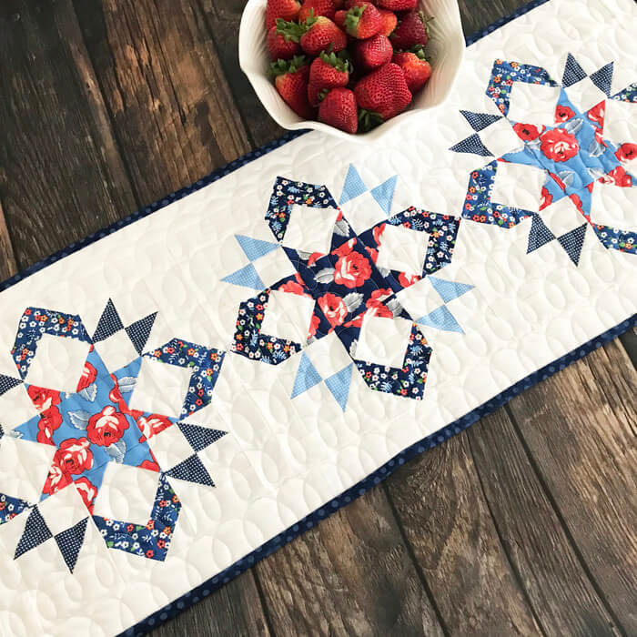 Star Spectacular Table Runner Quilt Pattern