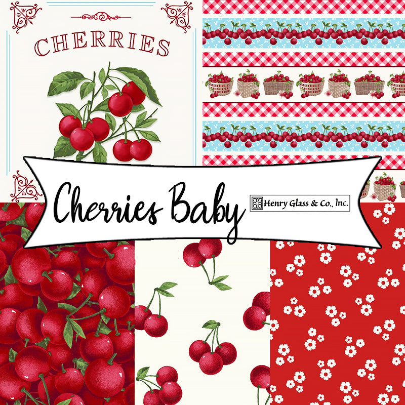 Cherries Baby by Jessica Mundo for Henry Glass Fabrics