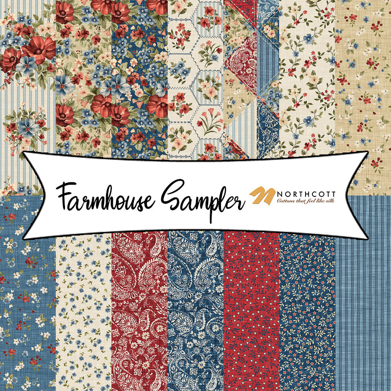 Farmhouse Sampler by Deborah Edwards for Northcott Fabrics