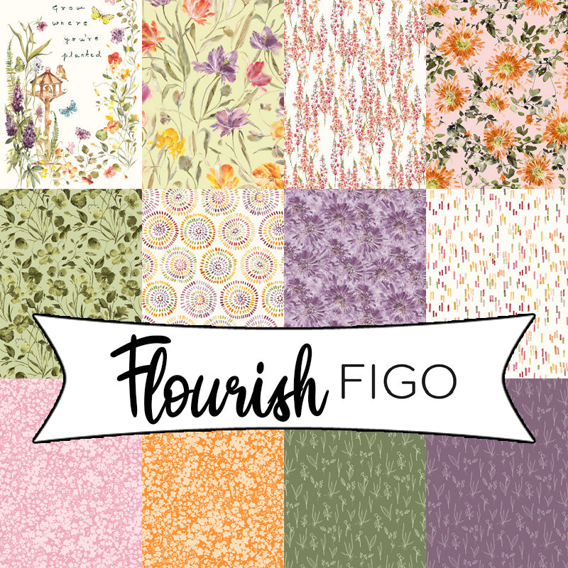 Flourish by Hina Mirza for Figo Fabrics