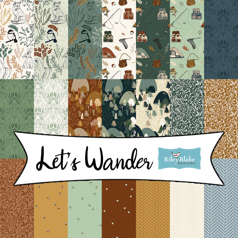 Let's Wander by Casey Cometti for Riley Blake Designs