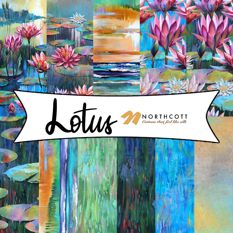 Lotus by Tim Parker for Northcott Fabrics