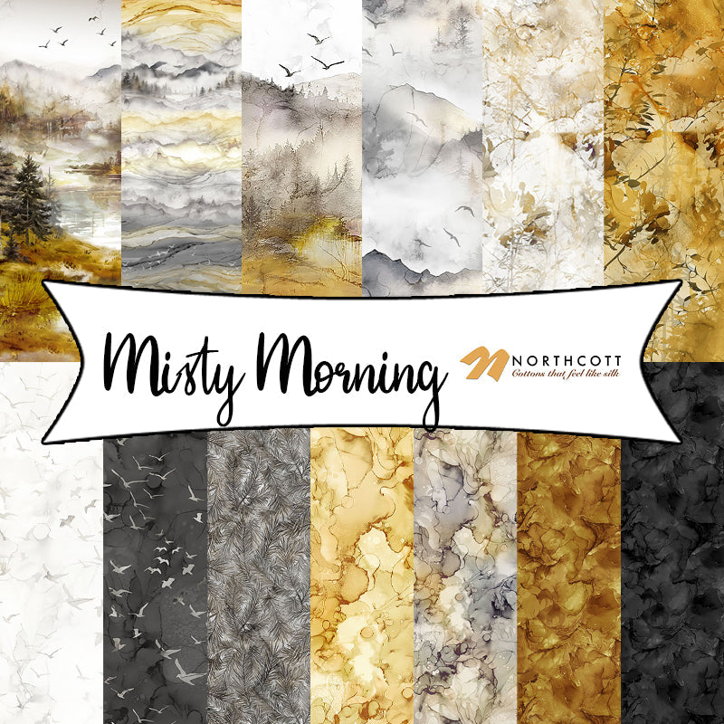 Misty Morning by Deborah Edwards & Melanie Samra for Northcott Fabrics