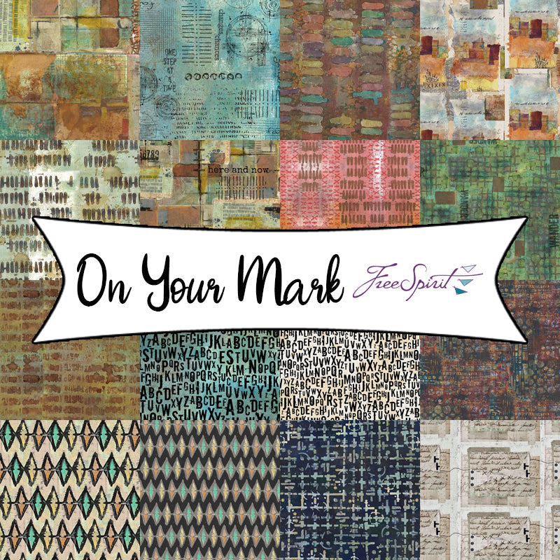 On Your Mark by Seth Apter for Free Spirit Fabrics