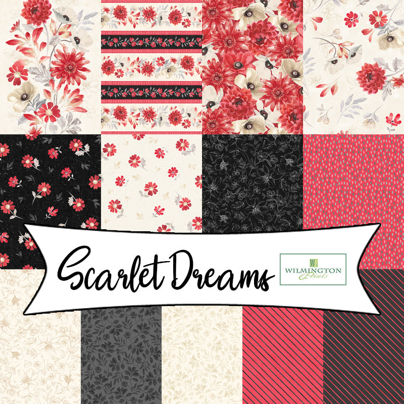 Scarlet Dreams by Beth Grove for Wilmington Prints