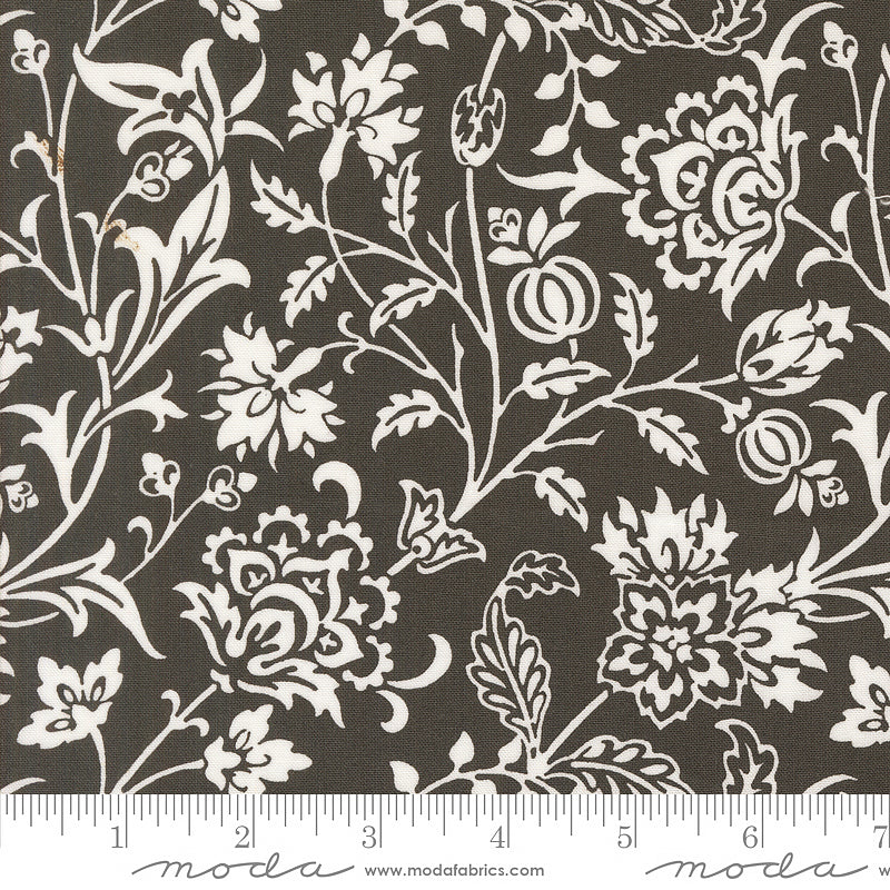 108" Wide Quilt Backing Agatha Road Midnight