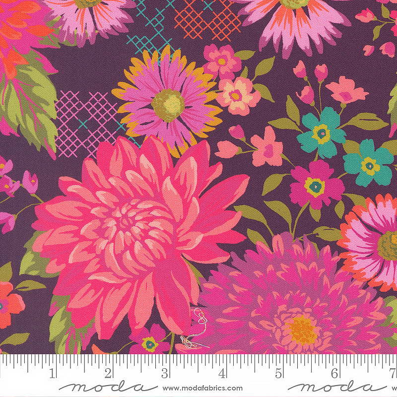 Parlor Happy Blooms Plum