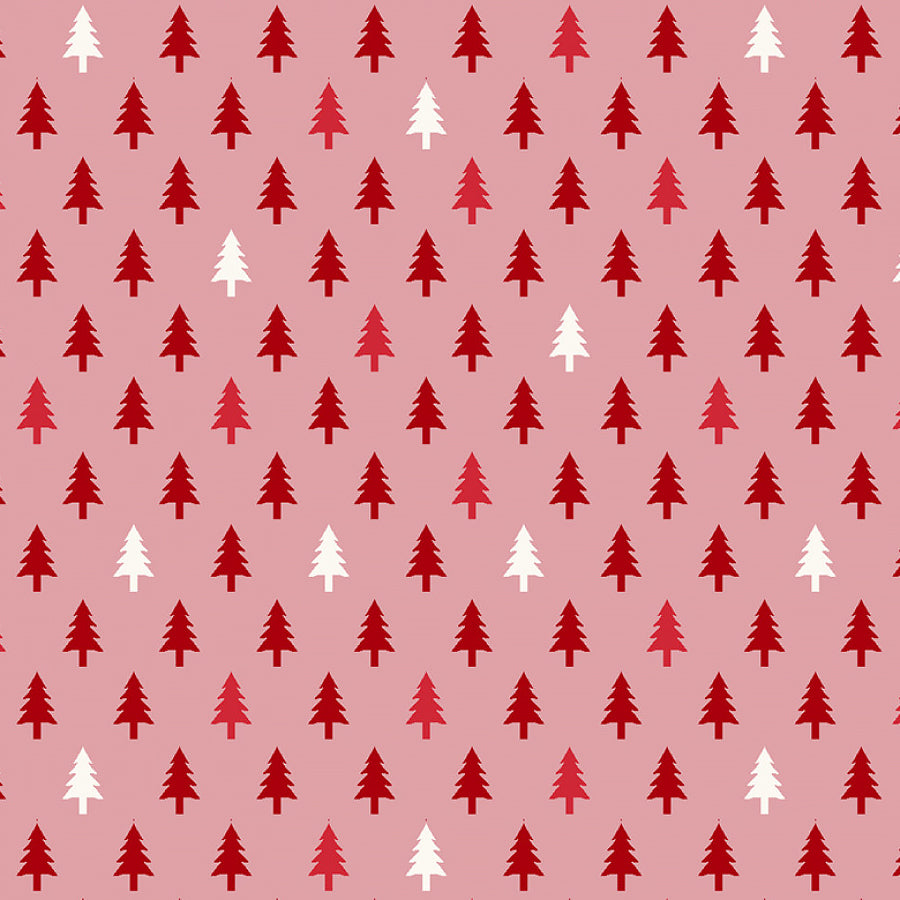 A Kitty for Christmas Tiny Trees Pink
