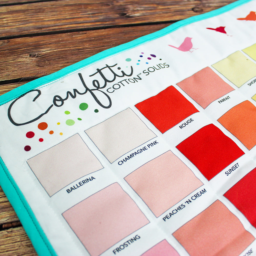 Confetti Cotton Solids 36" Swatch Panel by Riley Blake