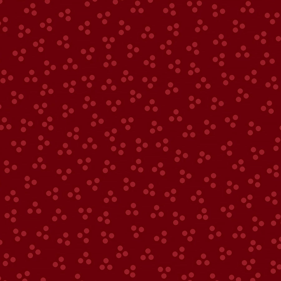 Pennyberry Farm Ditsy Dots Red