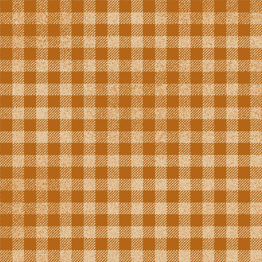 Pennyberry Farm Gingham Orange