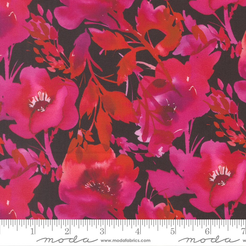 Radiant Poppies Midnight