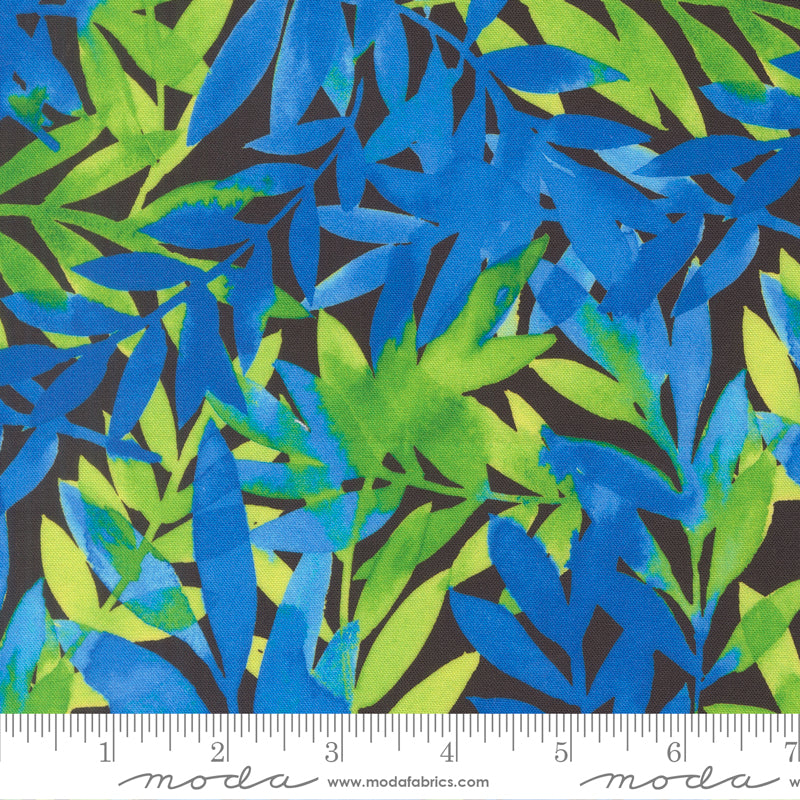Radiant Leaves Midnight