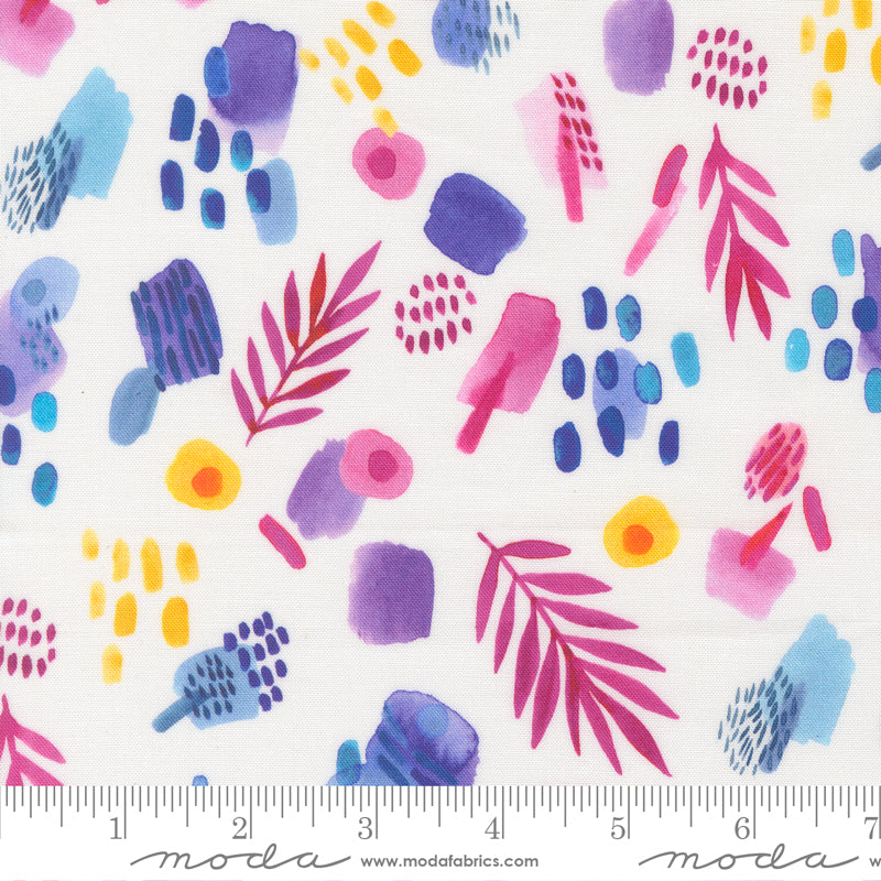 Radiant Reeds & Dots Rainbow