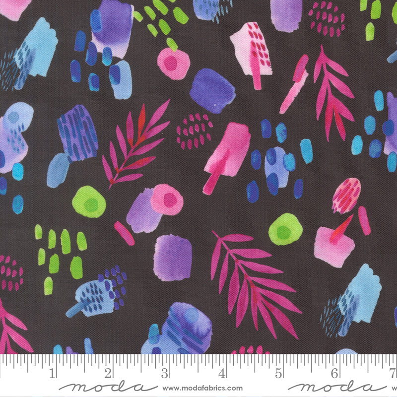 Radiant Reeds & Dots Midnight