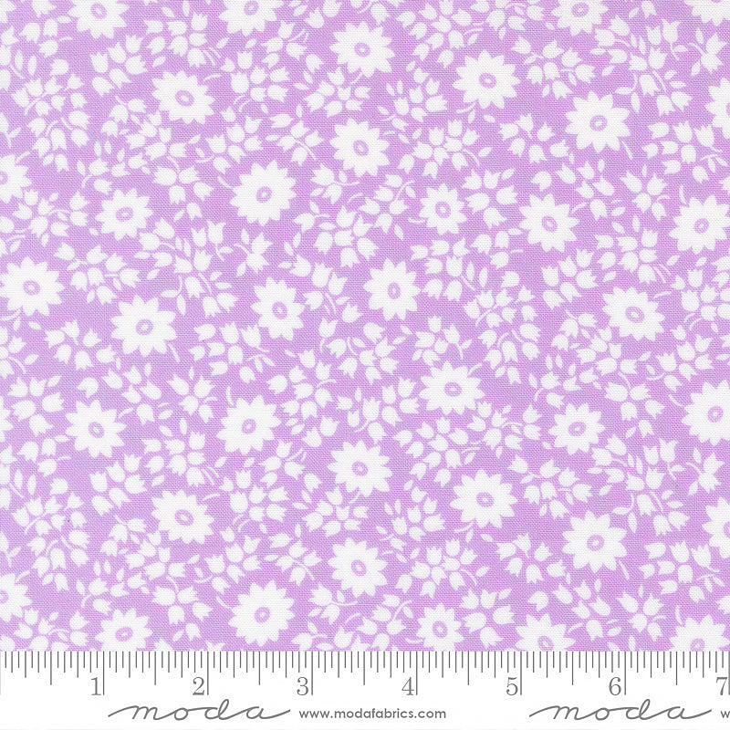30's Playtime Perky Florals Lilac