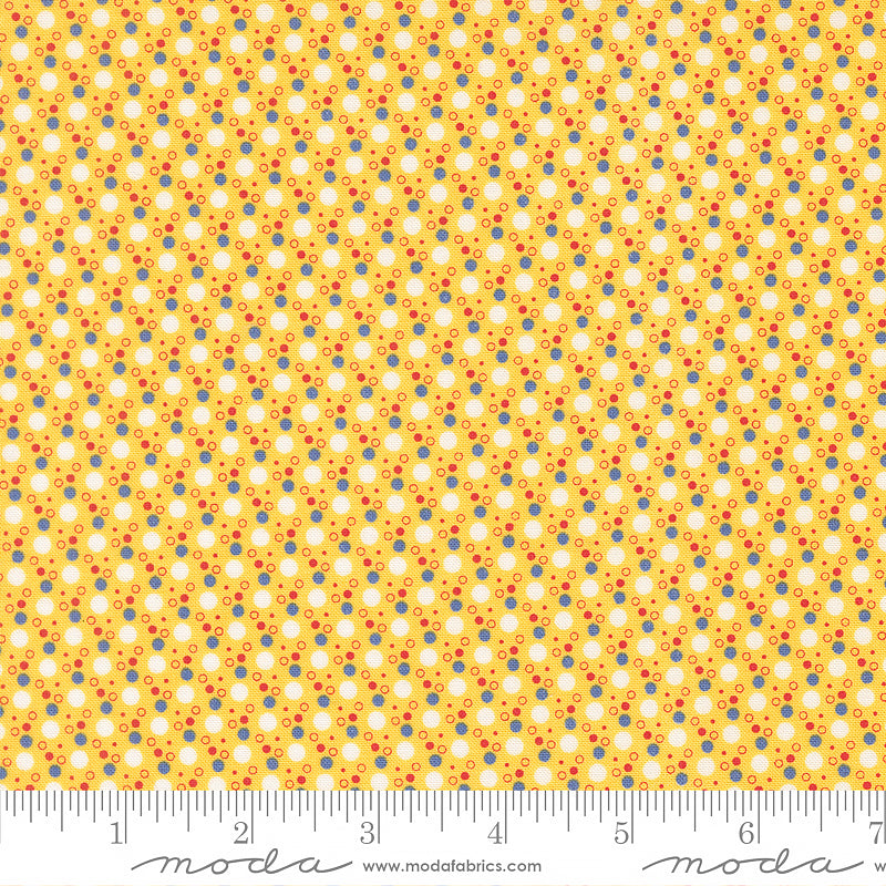 30's Playtime Bubbly Dots Sunshine