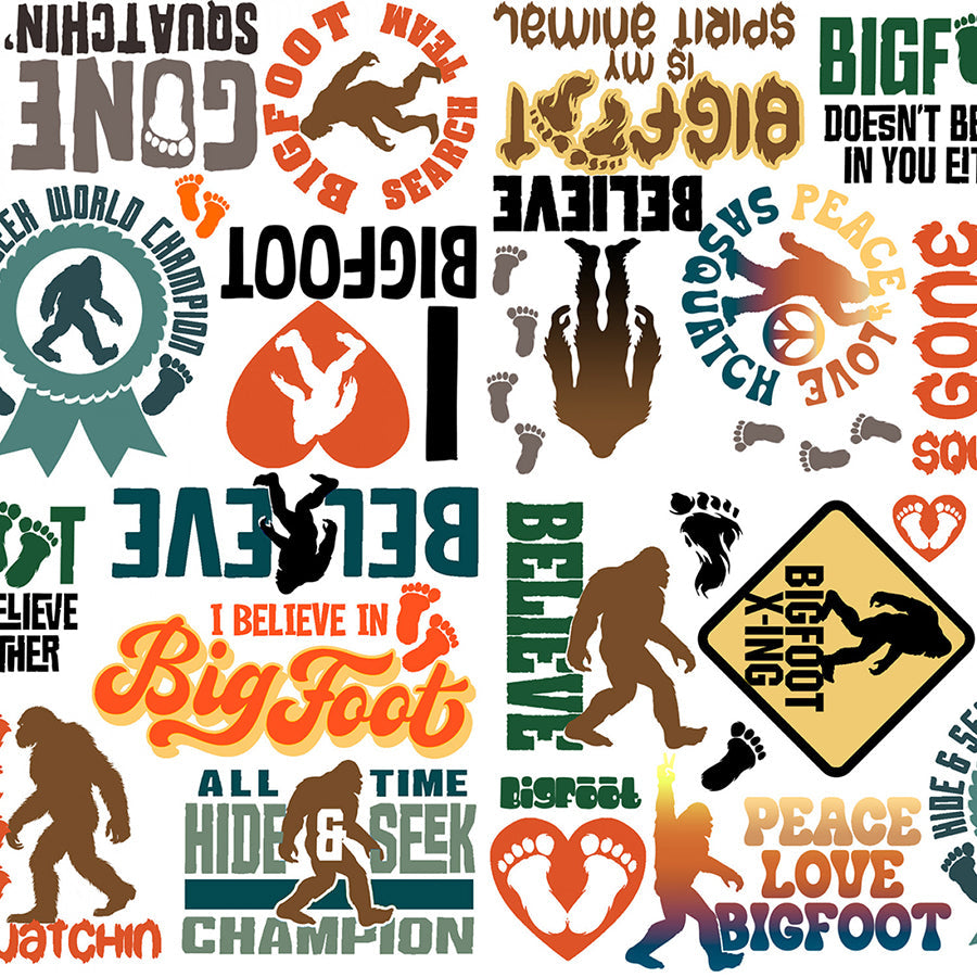 Legendary Loner I Believe In Bigfoot White