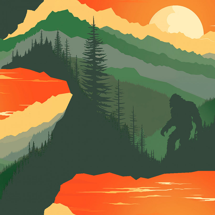 Legendary Loner Mysterious Mountain Green