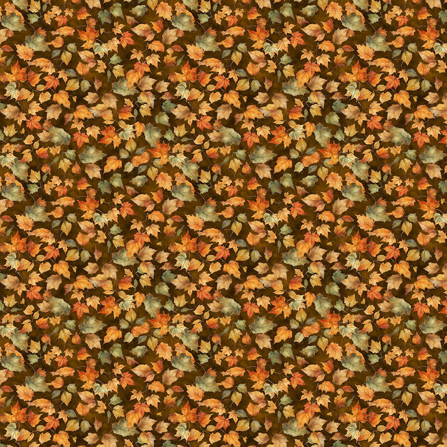 Glorious Fall Leaves Brown