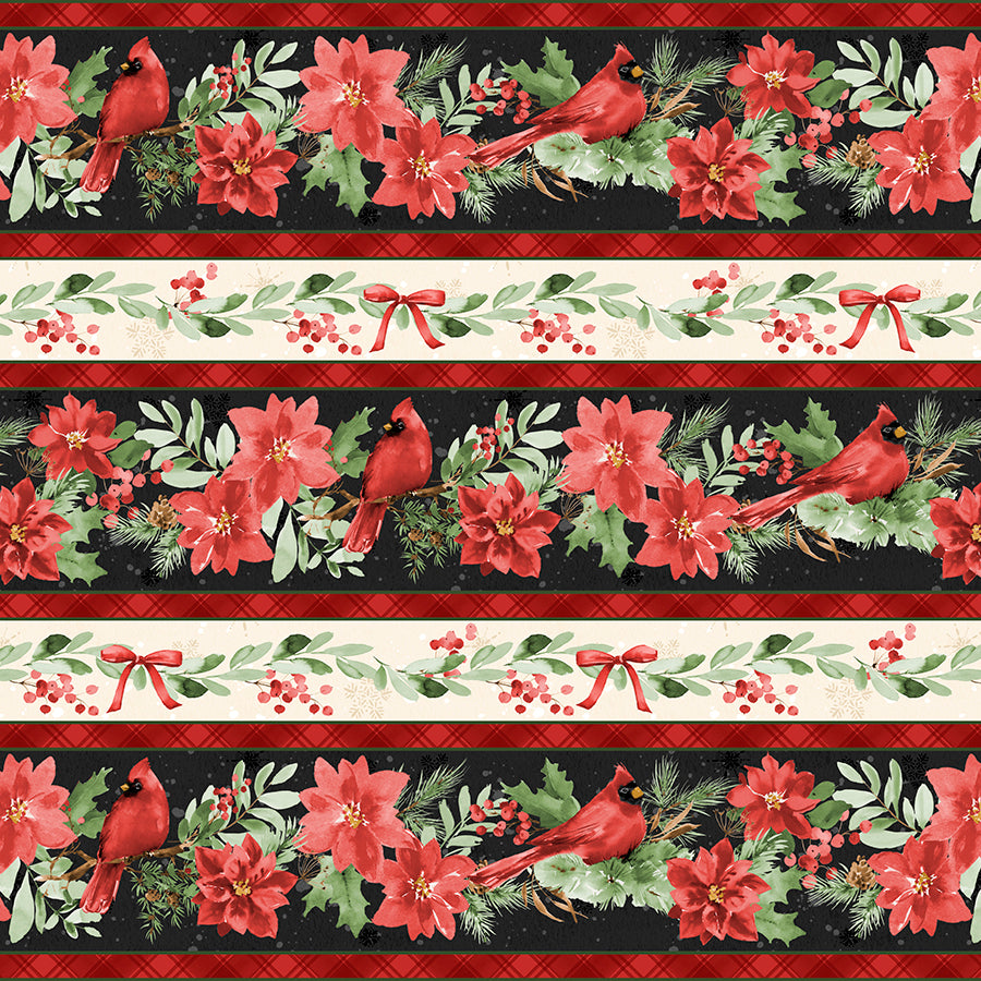 Cardinal Celebration Repeating Stripe Multi