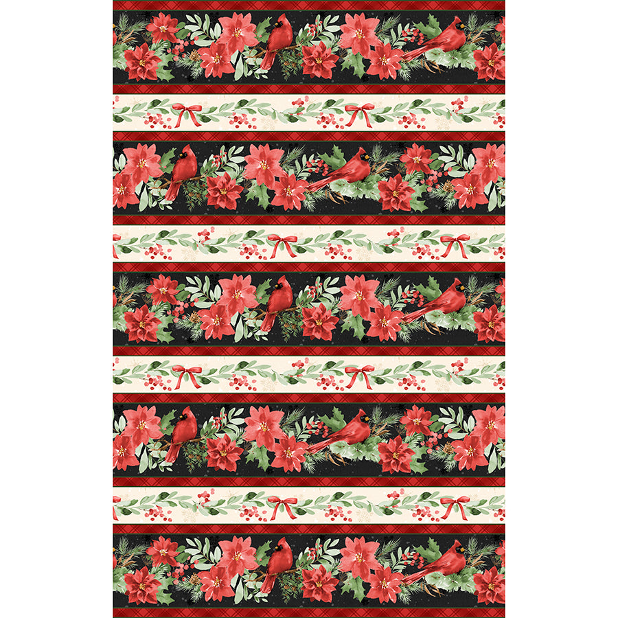 Cardinal Celebration Repeating Stripe Multi