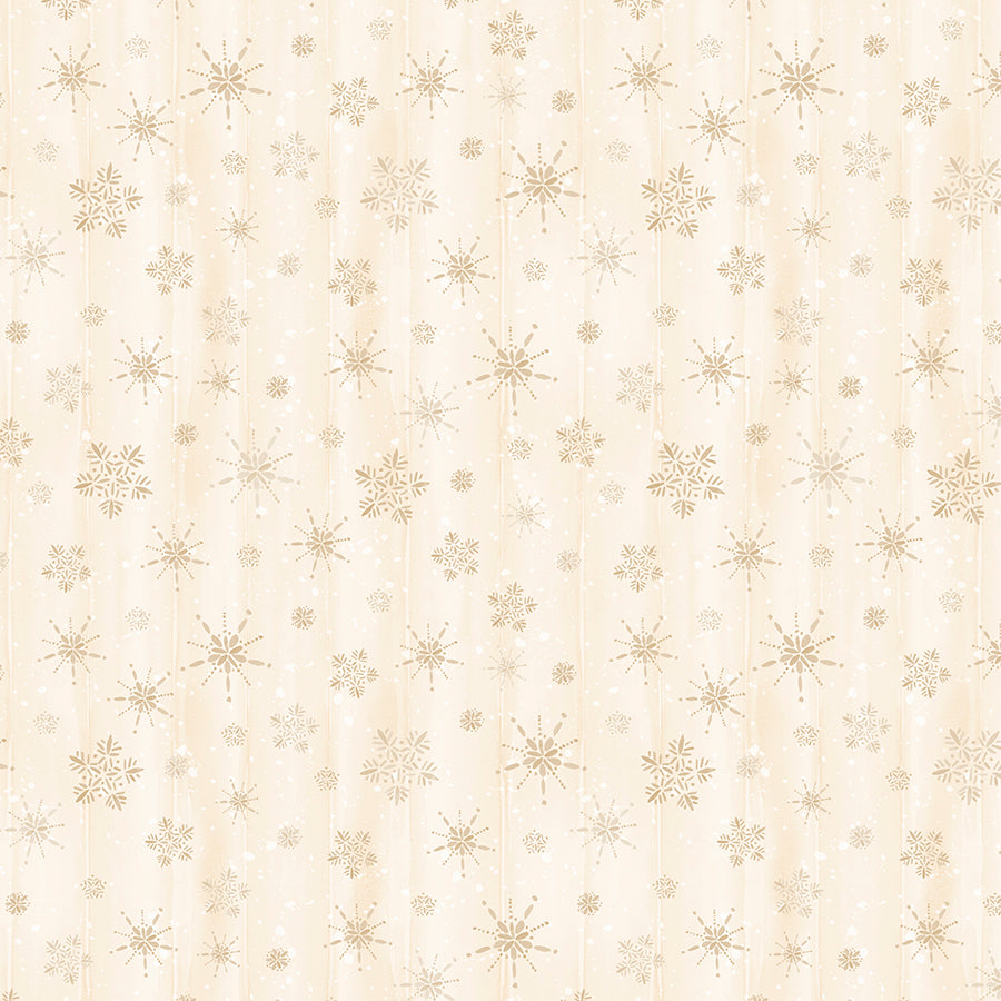 Cardinal Celebration Snowflakes Cream