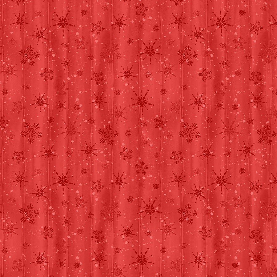 Cardinal Celebration Snowflakes Red