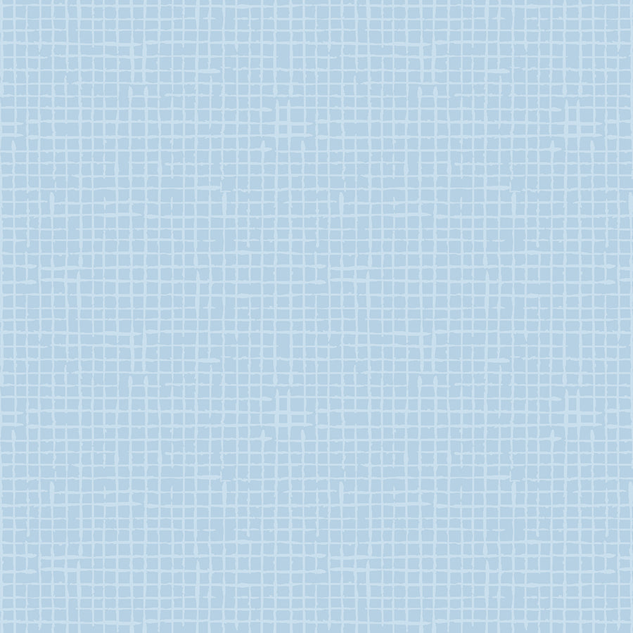Summertime Daydream Grid Texture Light Blue