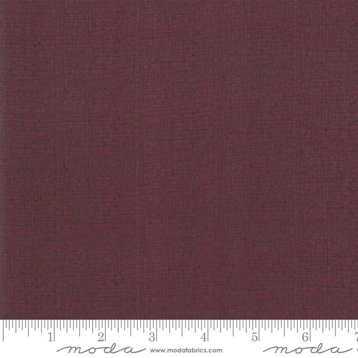 Thatched Texture Burgundy