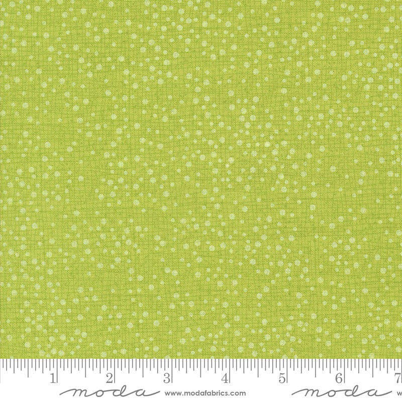 Dotty Thatched Texture Lime