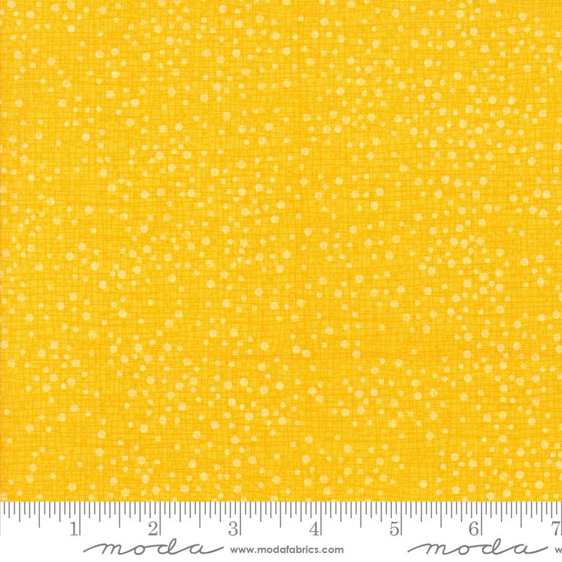 Dotty Thatched Texture Sunshine