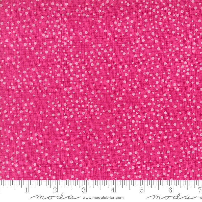 Dotty Thatched Texture Fuchsia