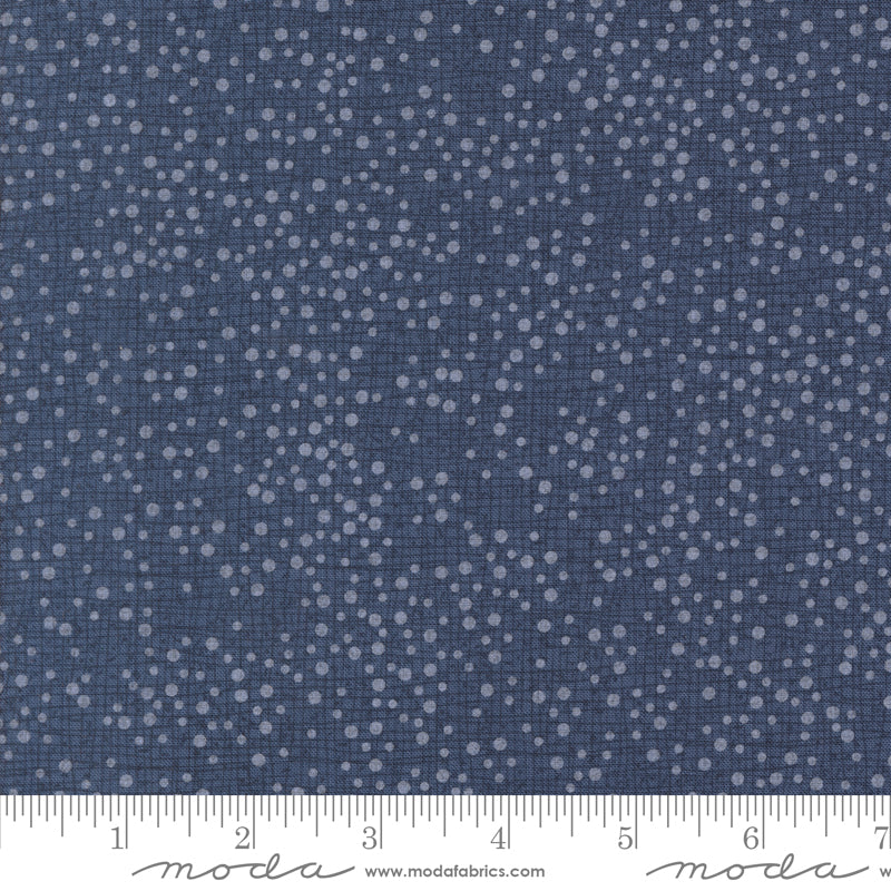 Dotty Thatched Texture Navy