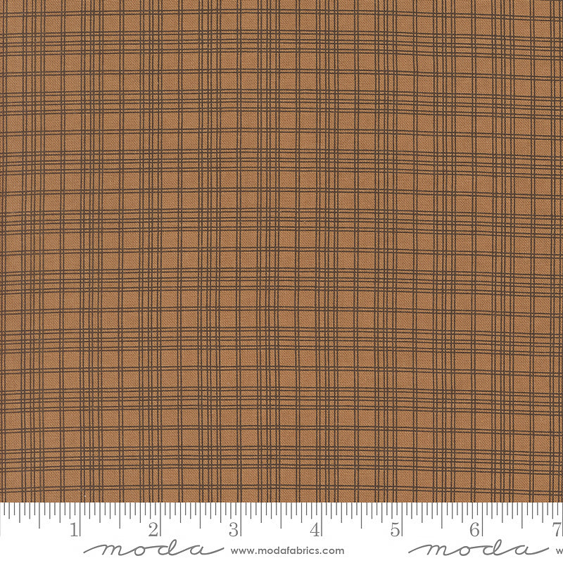 Pumpkin Spice Gatherings Checks & Plaids Dried Leaf