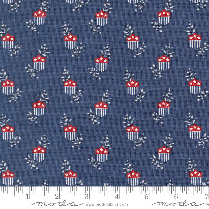 American Gathering III Star Shields Nautical Blue