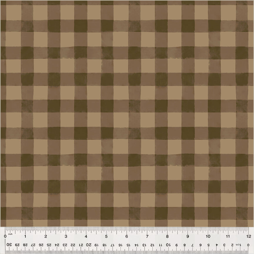 Highland Hooves Picnic Plaid Timber