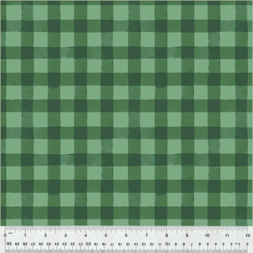 Highland Hooves Picnic Plaid Grassland