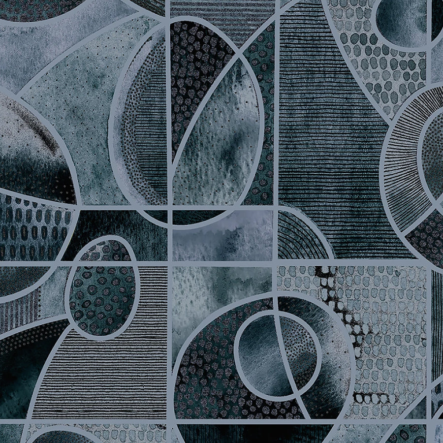Flora & Form Orbit Indigo Blue