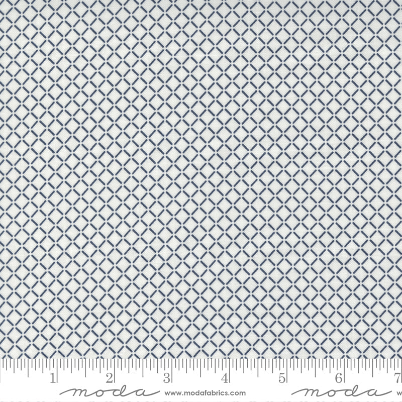 Nantucket Summer Check Plaids Cream Navy