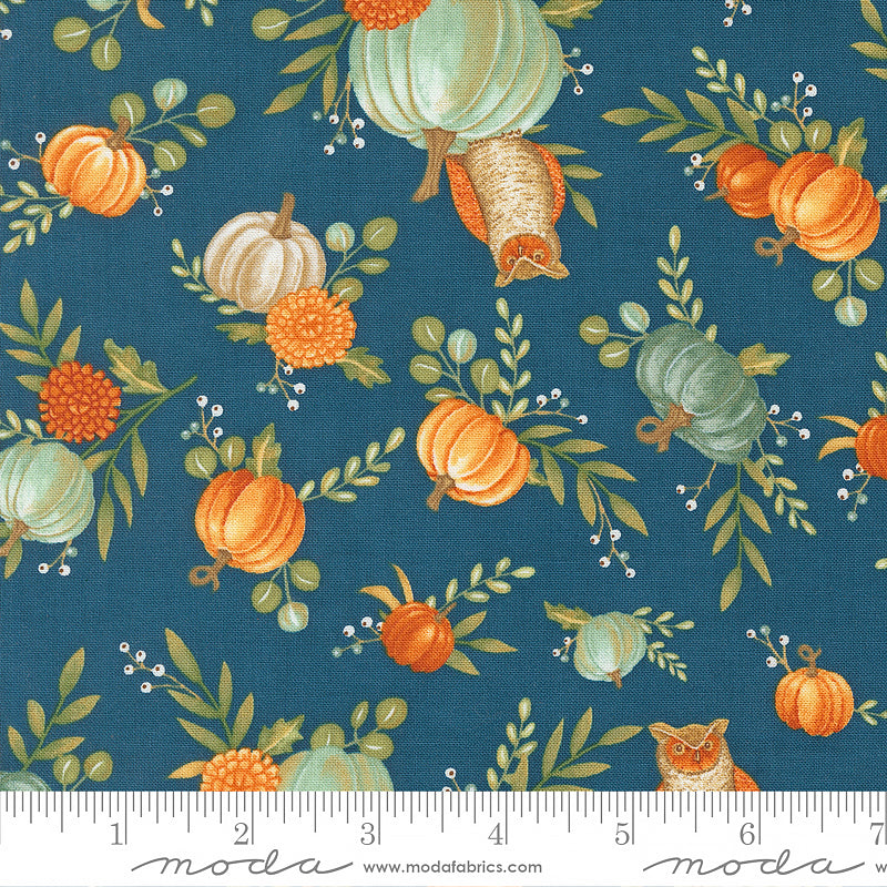 I Love Fall Most Of All Floral Pumpkins Harvest Night