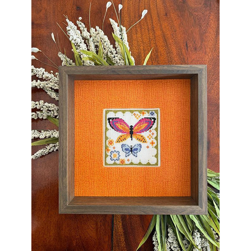 Butterfly Blooms Cross Stitch Kit by Robin Pickens