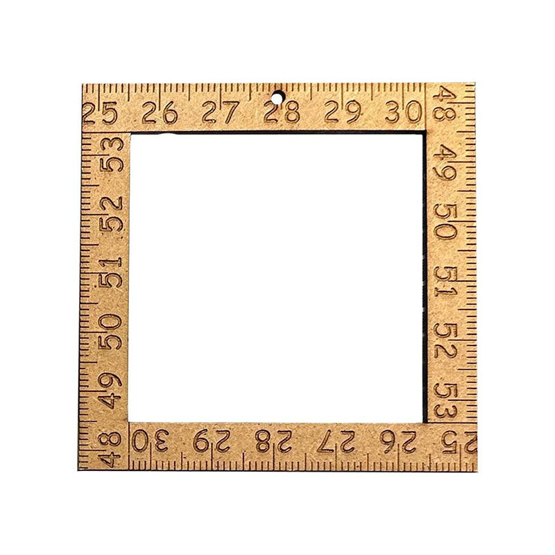 Just A Little Box Wood Frame Ruler Mini 3.75"