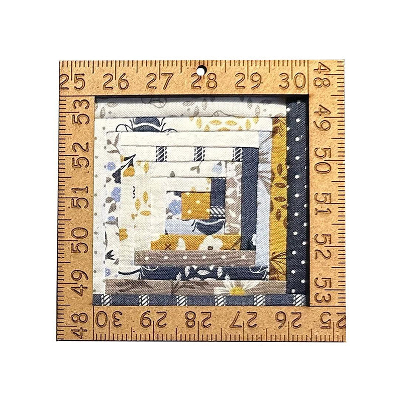 Just A Little Box Wood Frame Ruler Mini 3.75"