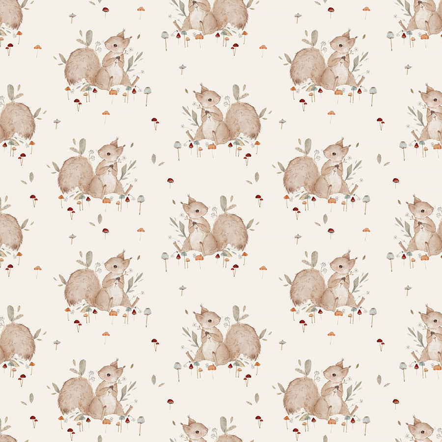 Charmwood Squirrels Cream