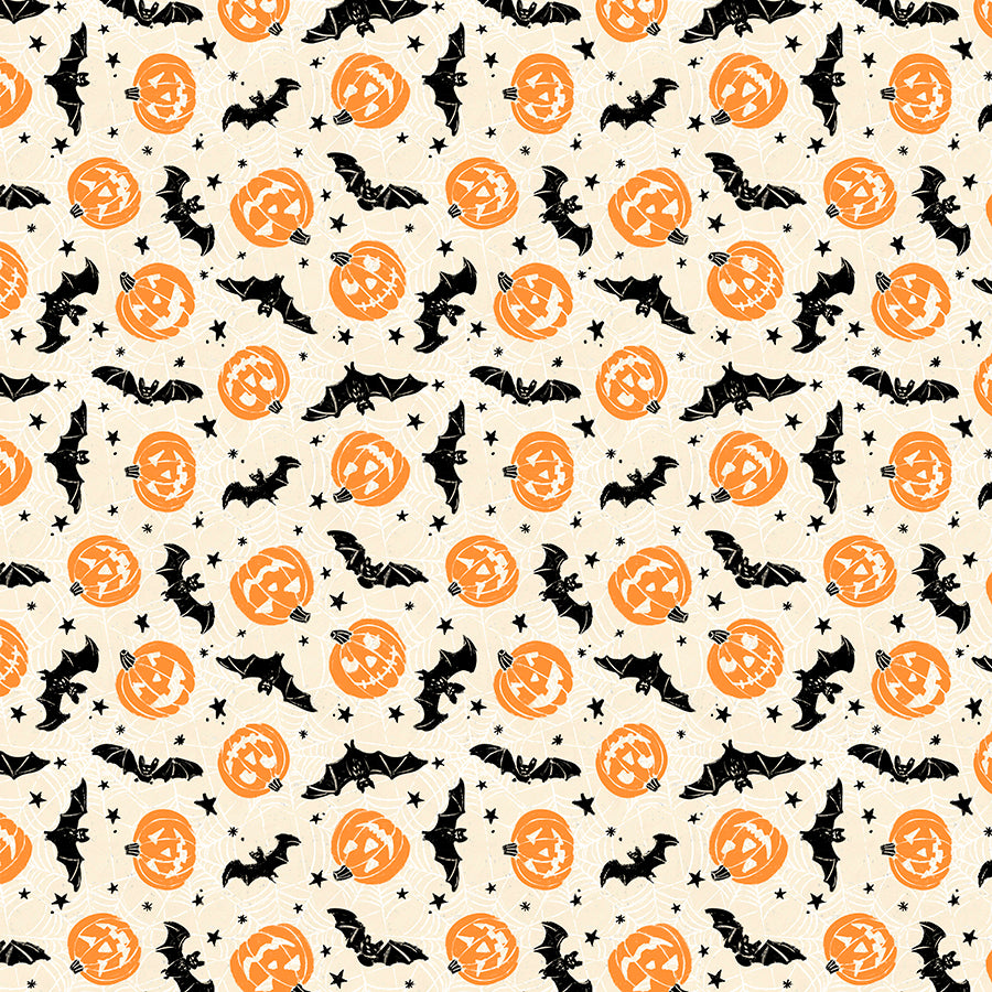 Midnight Hauntings Bats & Pumpkins Cream