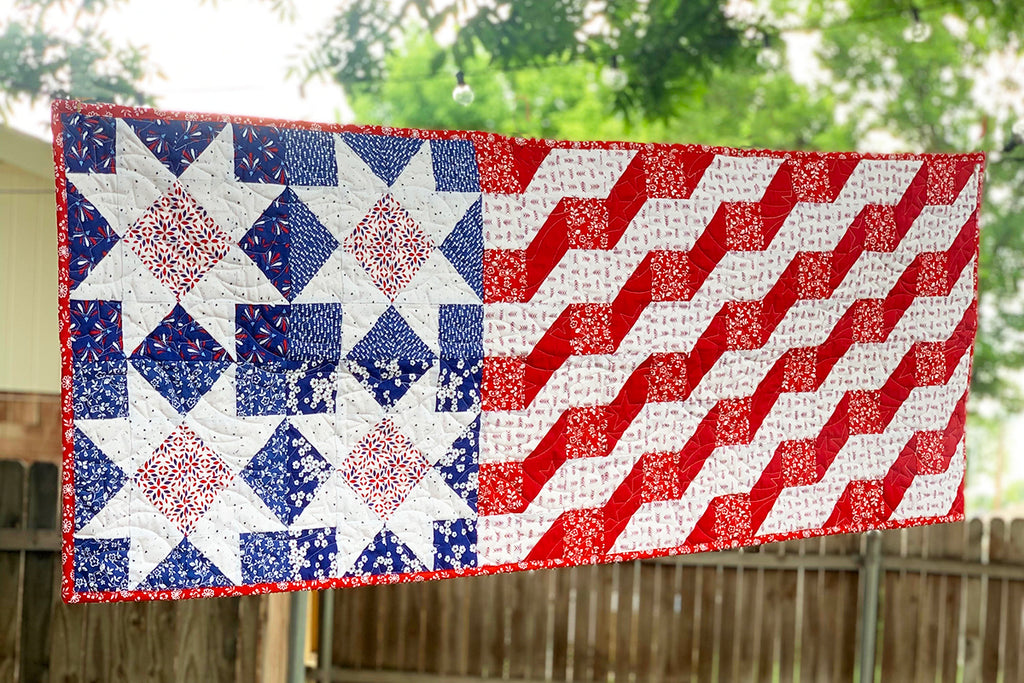 American Made Table Runner Pattern PDF Download