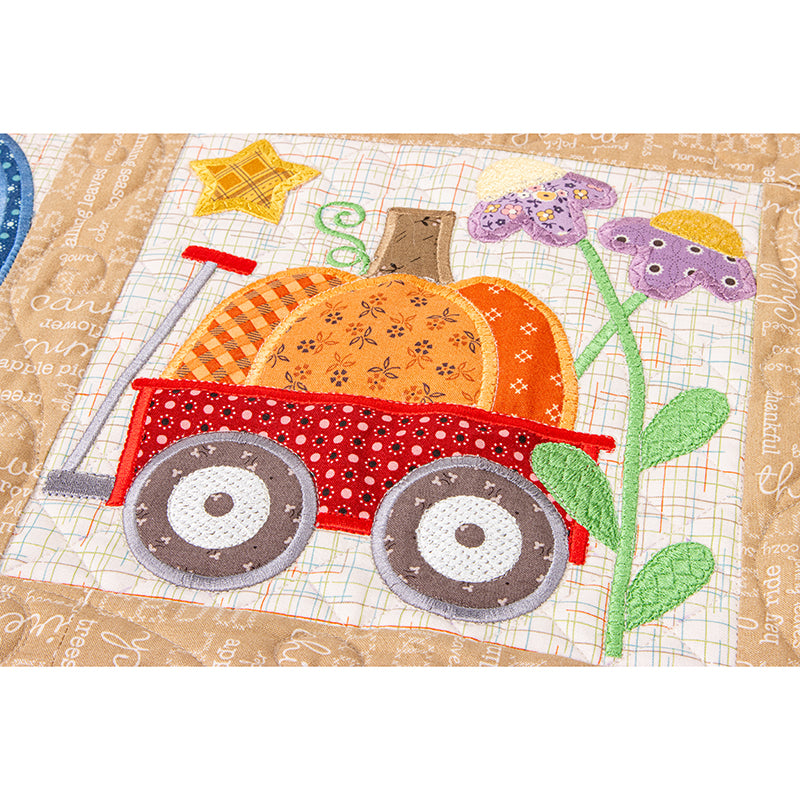 Machine Embroidery USB Autumn Love by Lori Holt for Riley Blake
