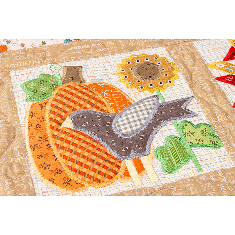 Machine Embroidery USB Autumn Love by Lori Holt for Riley Blake