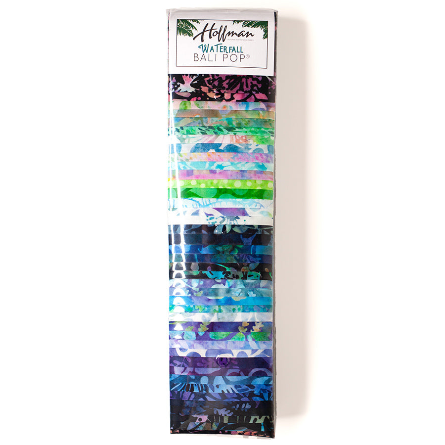 Waterfall Batiks Bali Pops 2.5" Strips